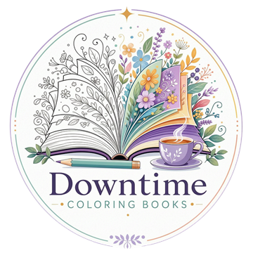 Downtime Coloring Books